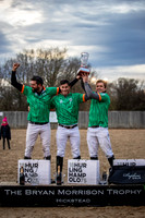 Arena International Test Match : Junior Red 11 vs Junior Blue 9; Ireland 17 vs England 16 (extra chukker)